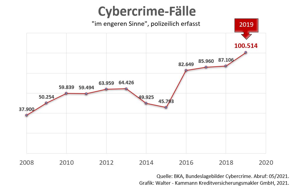 Cybercrime Statistik Identitätsdiebstahl